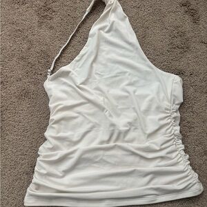 Abercrombie & Fitch Cream Halter Camisole